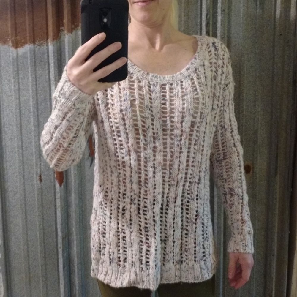 Rainbow Confetti American Eagle Sweater - Picture 3 of 12
